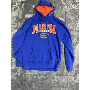 Florida Gators Blue Pullover Hoodie Men’s Size L NCAA Team Logo Kangaroo Pocket